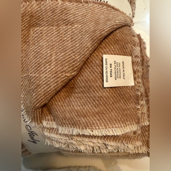 Brown Striped Blanket - Picture 4 of 4